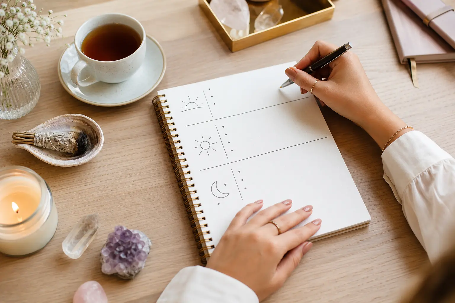 369 manifestation method journal ritual for the daily 3-6-9 writing practice