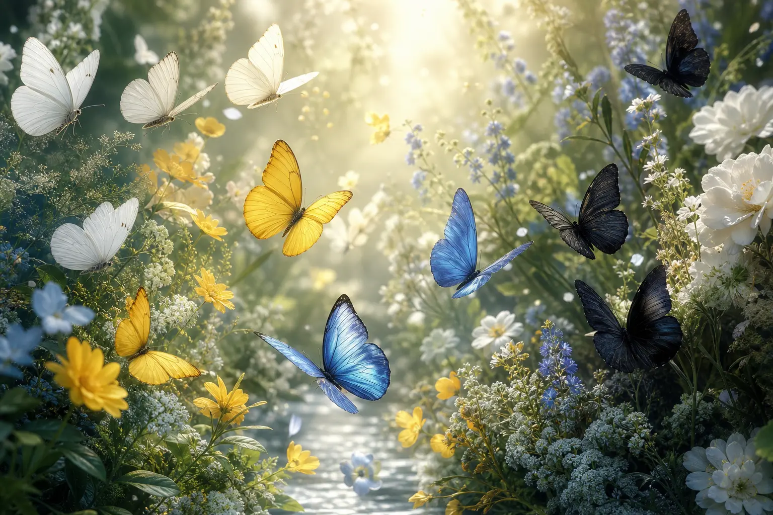 butterfly spiritual meaning colors and transformation symbolism