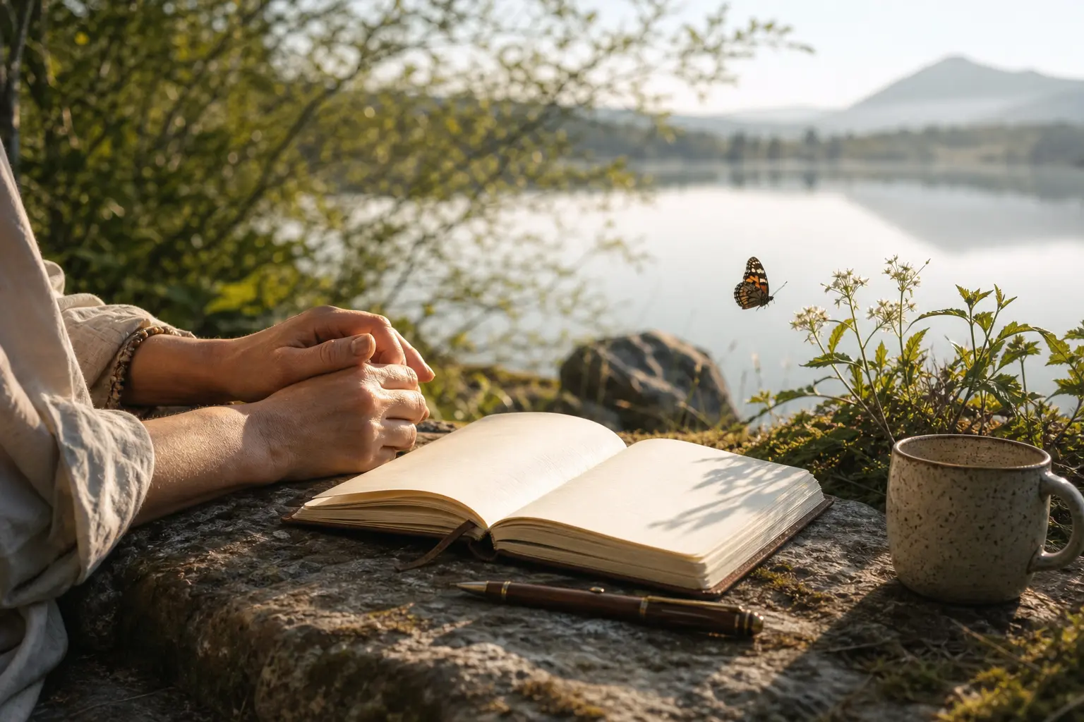 how to work with butterfly spiritual signs through journaling and reflection