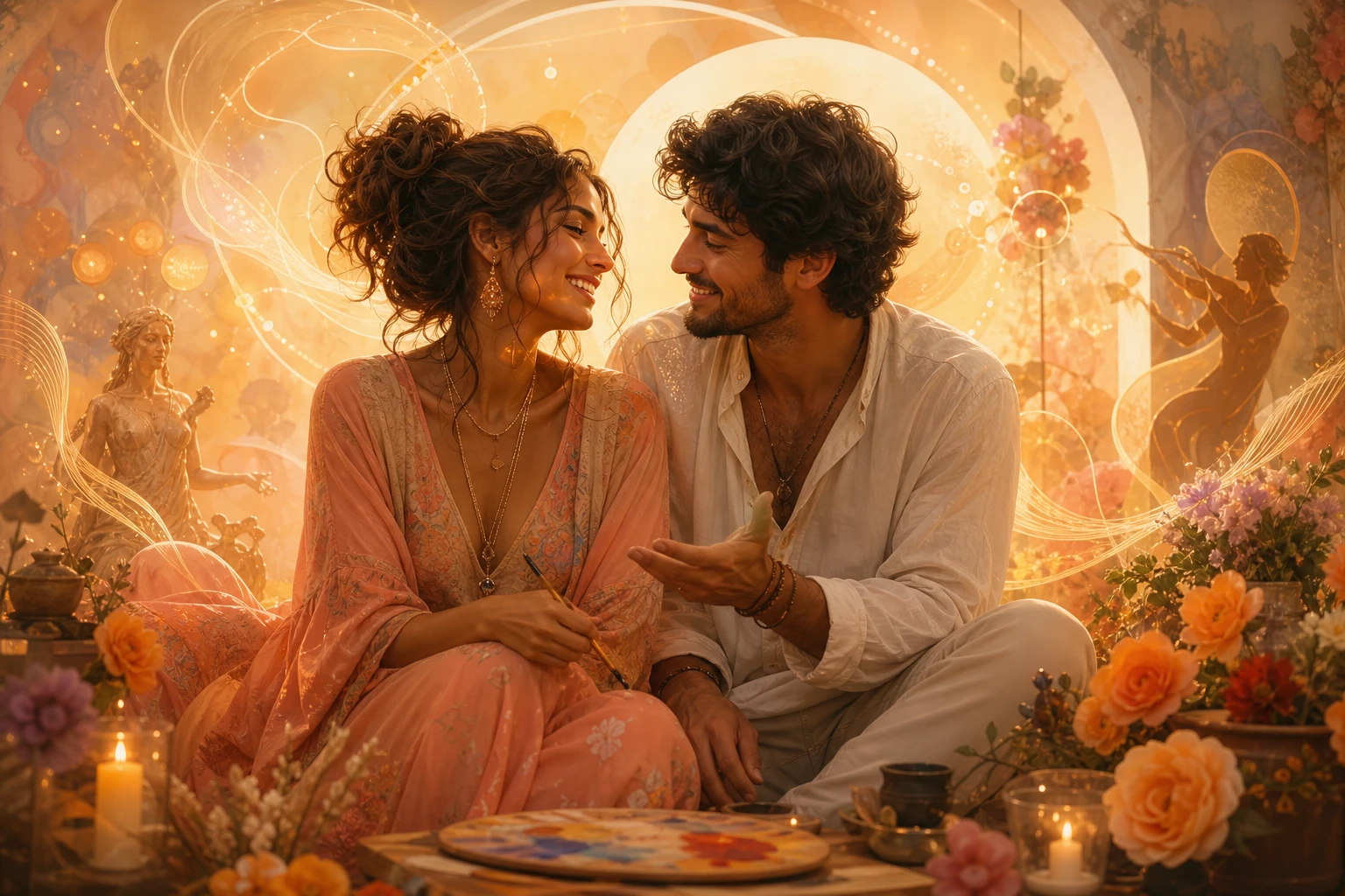 Life Path 3 meaning in love and relationships with warm expressive connection