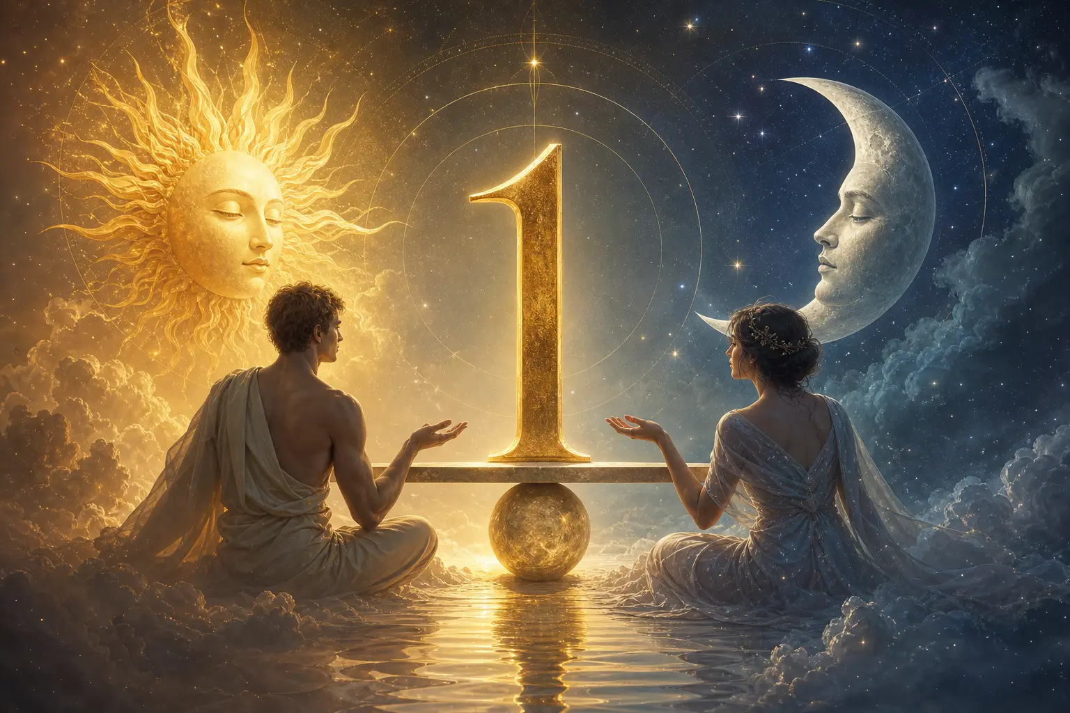 Life Path 1 relationship balance and growth symbolism