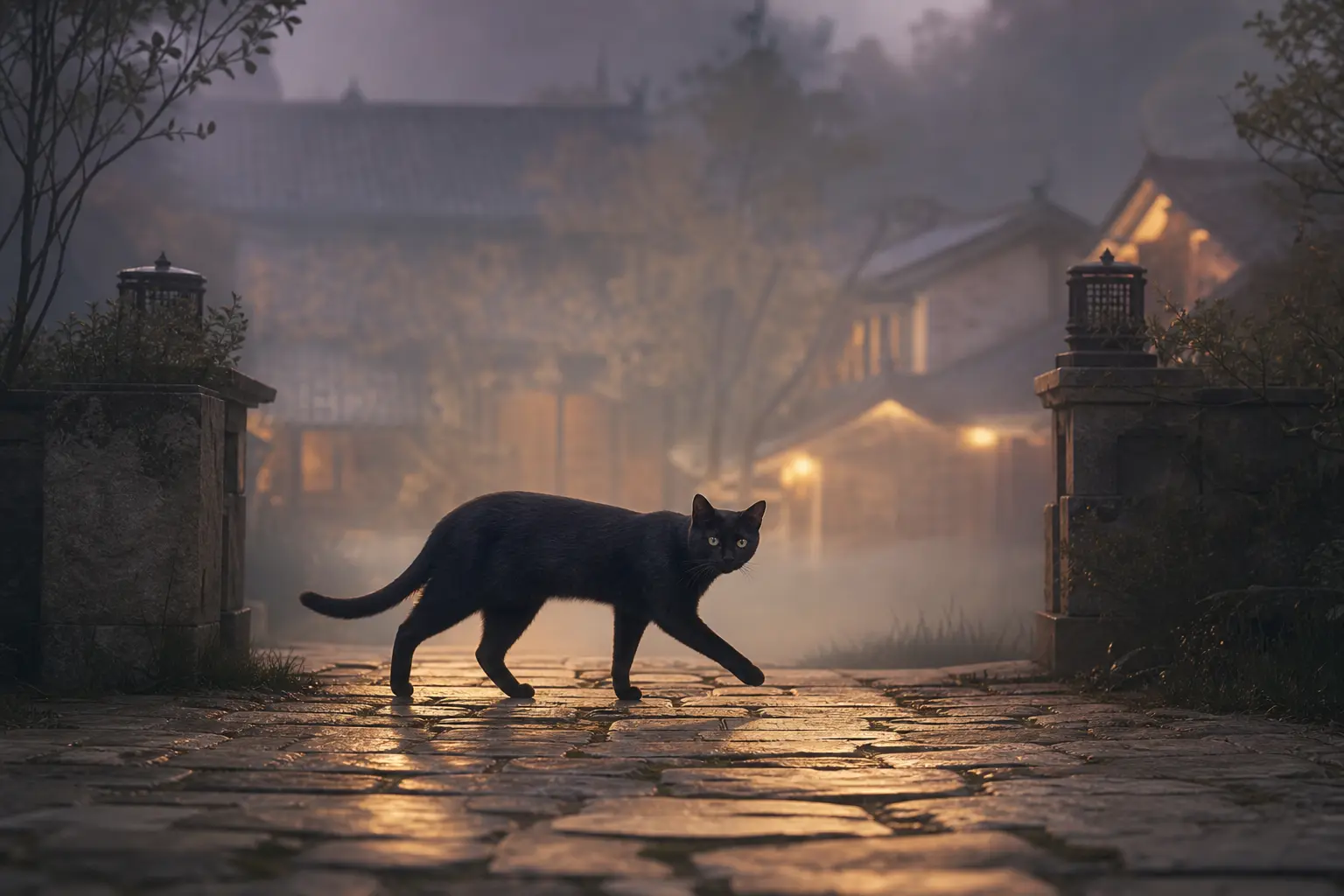 seeing a black cat spiritual meaning and repeated sightings